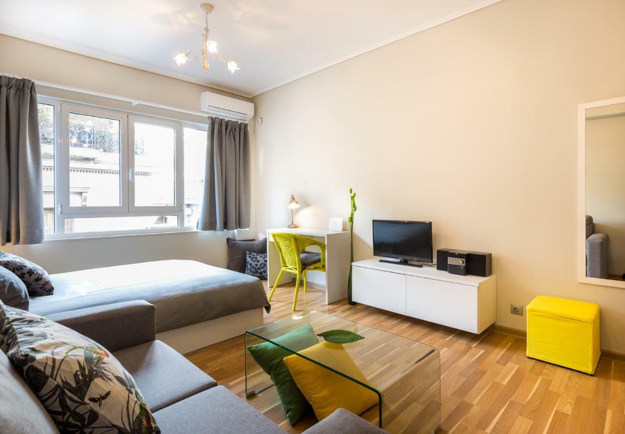 Exceptionally Located Studio Apartment Athén Kültér fotó
