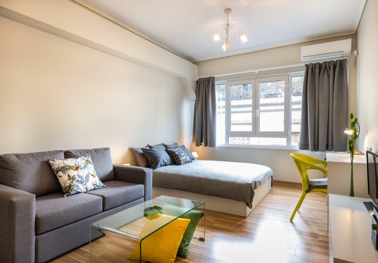 Exceptionally Located Studio Apartment Athén Kültér fotó